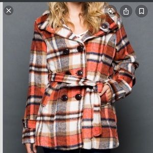 GeeGee fall pea coat 🍁